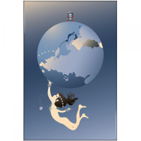 The bright world of happiness